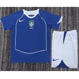 Brasil 2a Equipación 2004 - NIÑOS